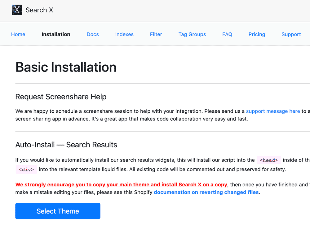 Search X Auto-Installer